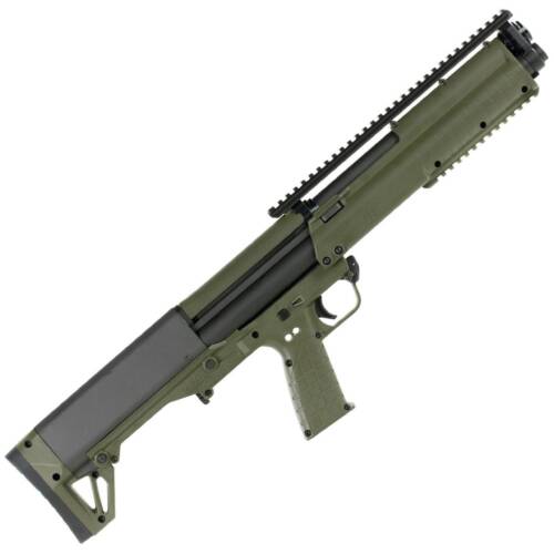 Kel-Tec KSG 18.5" 12 GA 3" Pump-Action Shotgun - OD Green - KSGGRN