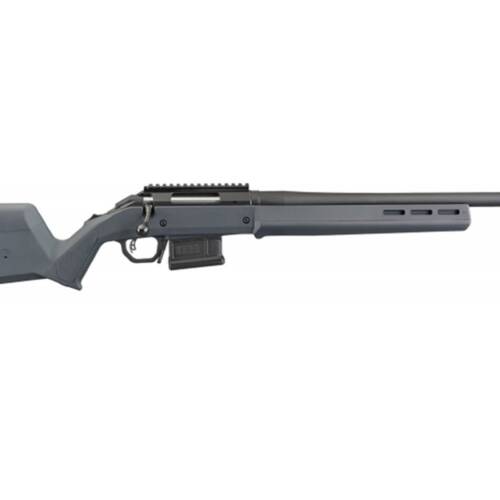 Ruger 26993 American Hunter 308 Win 20" 5+1 Matte Black Gray Adjustable Magpul Stock - 26993