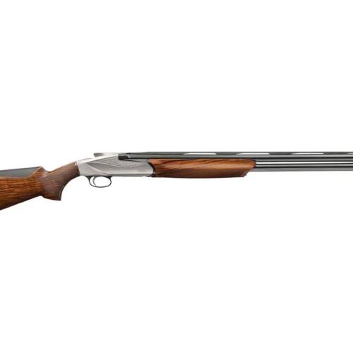 Benelli 828U 12-gauge 3" 28" AA-Grade Satin Walnut Engraved Nickel Receiver O/U Break Action Shotgun 10704 - 10704