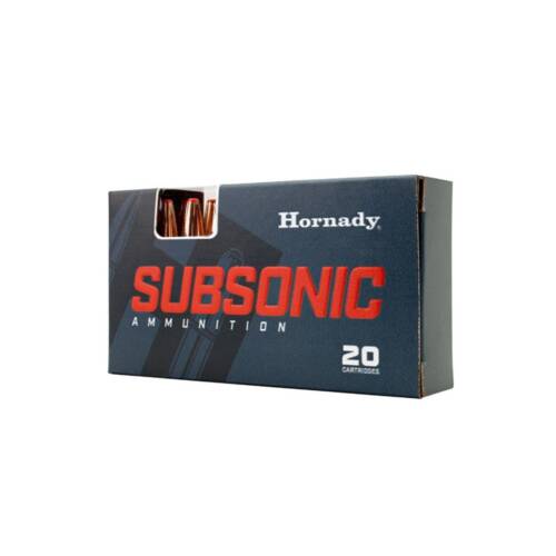 Hornady Subsonic 45-70 Government 410gr Sub-X Rifle Ammo - 20 Rounds - 82742