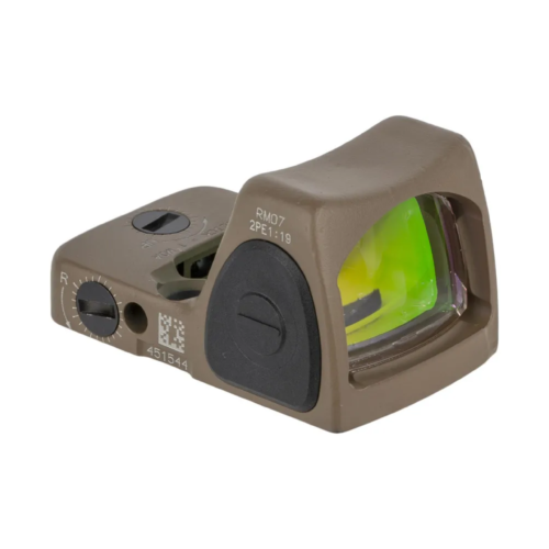 Trijicon RMR Type 2 Adjustable LED Reflex Sight - 6.5 MOA - FDE - 700717