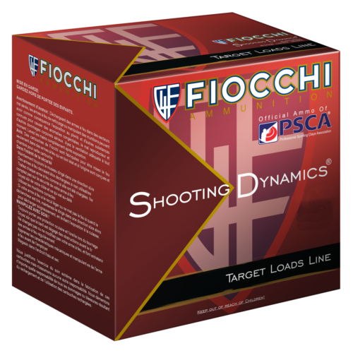 Fiocchi 12SD1H75 Shooting Dynamics Target Load 12 Gauge 2.75" 1 oz 7.5 Shot Shotgun Ammo - 25 Rounds - 12SD1H75