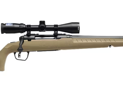 Savage Arms Axis 2 XP Combo .308 Winchester 4+1 Bolt-Action Rifle w/ Scope - FDE - 32165