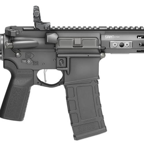 Springfield Armory Saint Victor 300 BLK 9.5" Semi-Automatic AR-15 Pistol Black w/SBA3 - Gear PAC - STV995300B‑V2‑SBA3