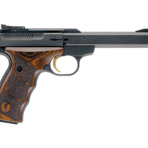 Browning Buck Mark Plus UDX *CA, 22 LR 10+1 5.5", Matte Black Serrated Slide & Aluminum Frame, Finger Groove Laminate Grip - 51428490