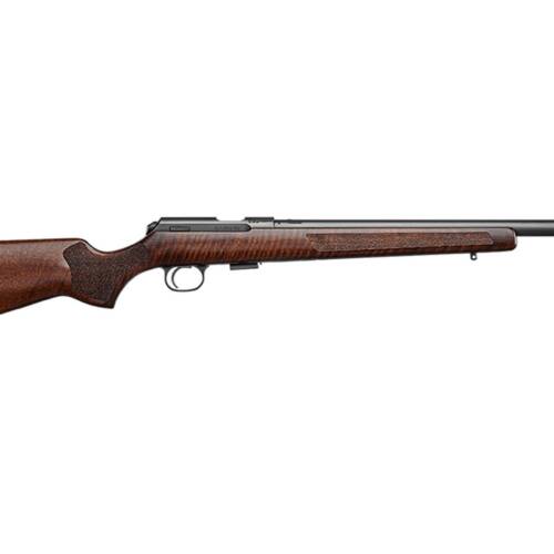 CZ, 457 Varmint, Bolt Action Rifle, 22 LR, 20" Cold Hammer Forged Barrel, Matte Finish, Black, Wood Stock, 5 Rounds, 1 Magazine, Left Hand - CZ-02392