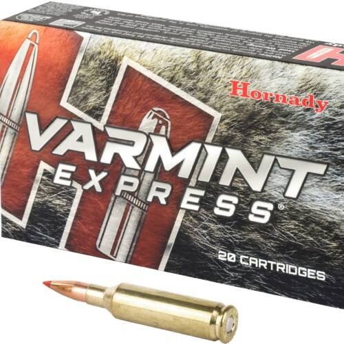 Hornady 81393 Varmint Express 6mm Creedmoor 87 gr V-Max Rifle Ammo - 20 Rounds - 50599