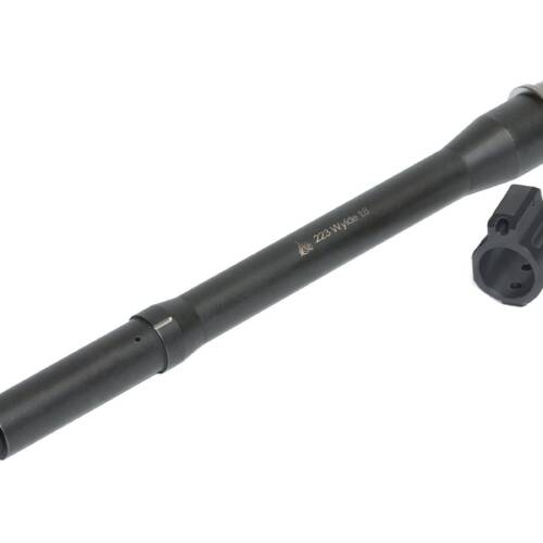 ODIN Works 10.5" 223 Wylde Carbine Length Medium Profile Stainless Steel Barrel w/ FREE tunable GB - Nitride 1:8 Twist - B-223-10-C-TG-BLK