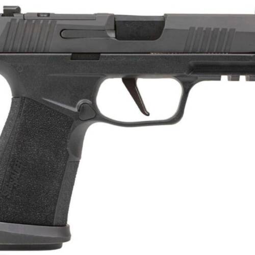 Sig Sauer P365-XMACRO TACOPS 3.7" 9mm 17Rd Compact Semi-Auto Pistol - Black - 365XCA9TACOPS